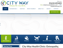 Tablet Screenshot of citywayost.co.uk